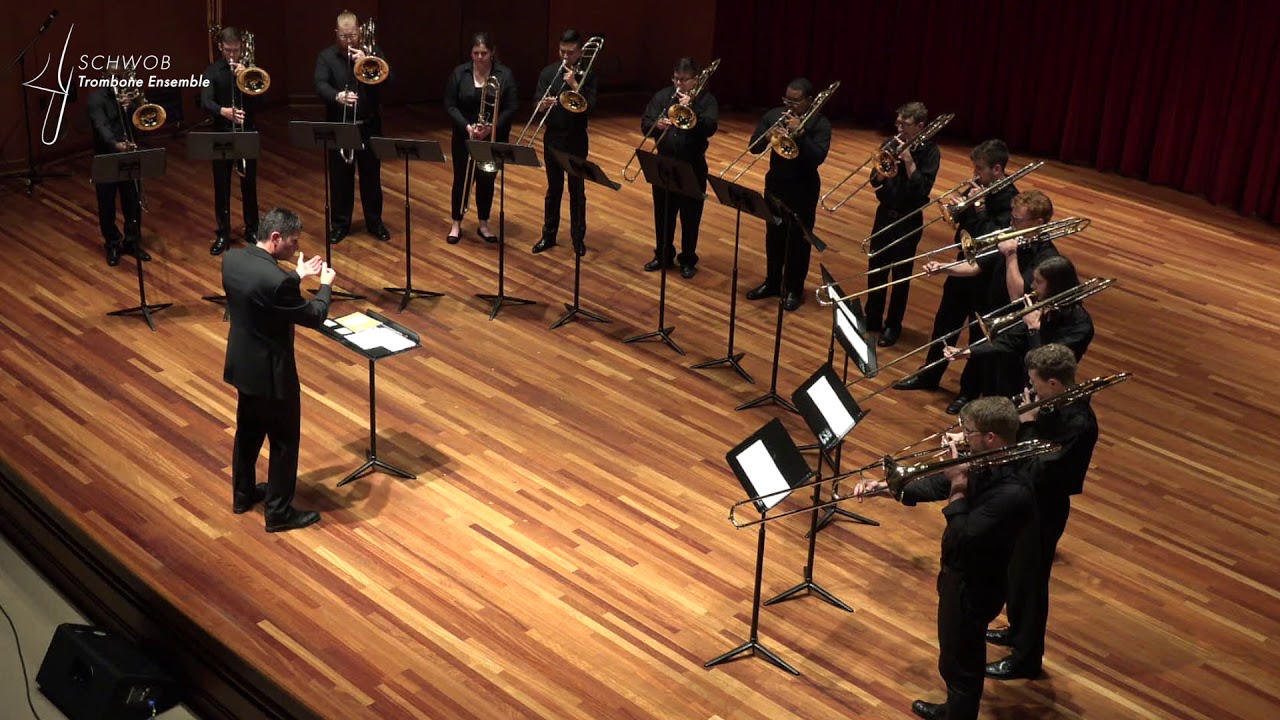 CSU Schwob Trombone Ensemble full concert 22 April 2018