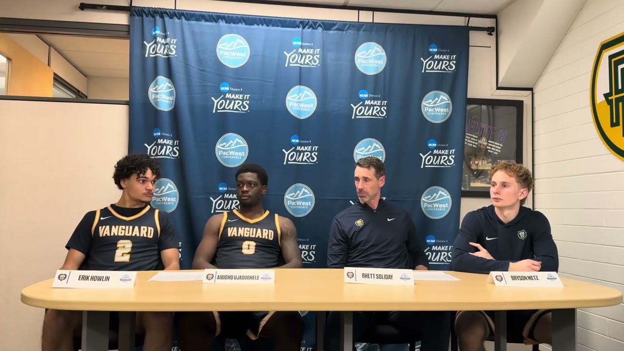 Vanguard Postgame Press Conference - 2026 PacWest Men’s Quarterfinals VU vs HPU