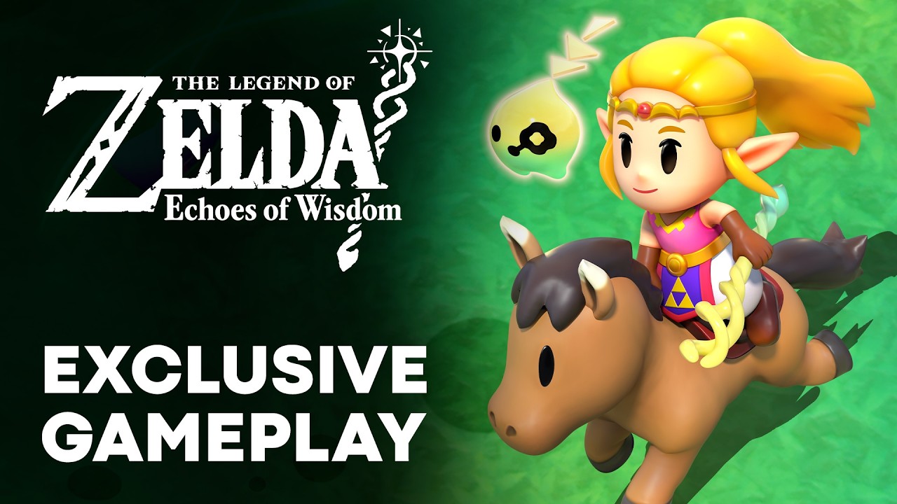 15 Minutes of The Legend of ZELDA: Echoes of Wisdom - Exclusive NEW GAMEPLAY  👑 (Nintendo Switch)