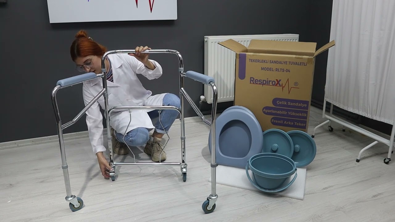 Respirox RLTS-04 İthal Seyyar Tuvalet Kurulum ve Kullanım Videosu