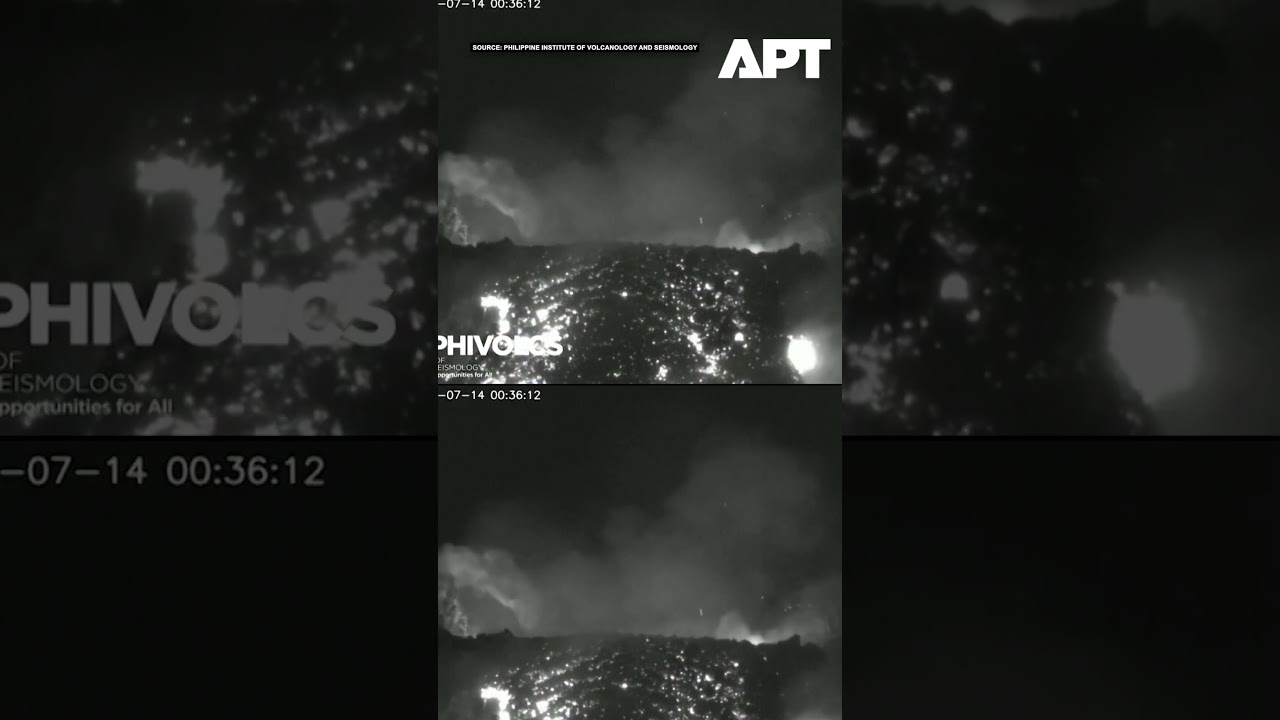 Mayon Volcano Erupts Again! Massive Lava Blasts Caught on Camera | APT