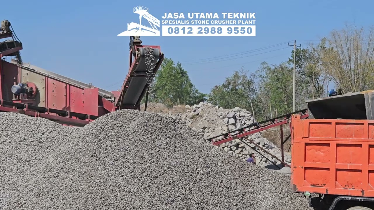 stone crusher kapasitas 50 ton/jam