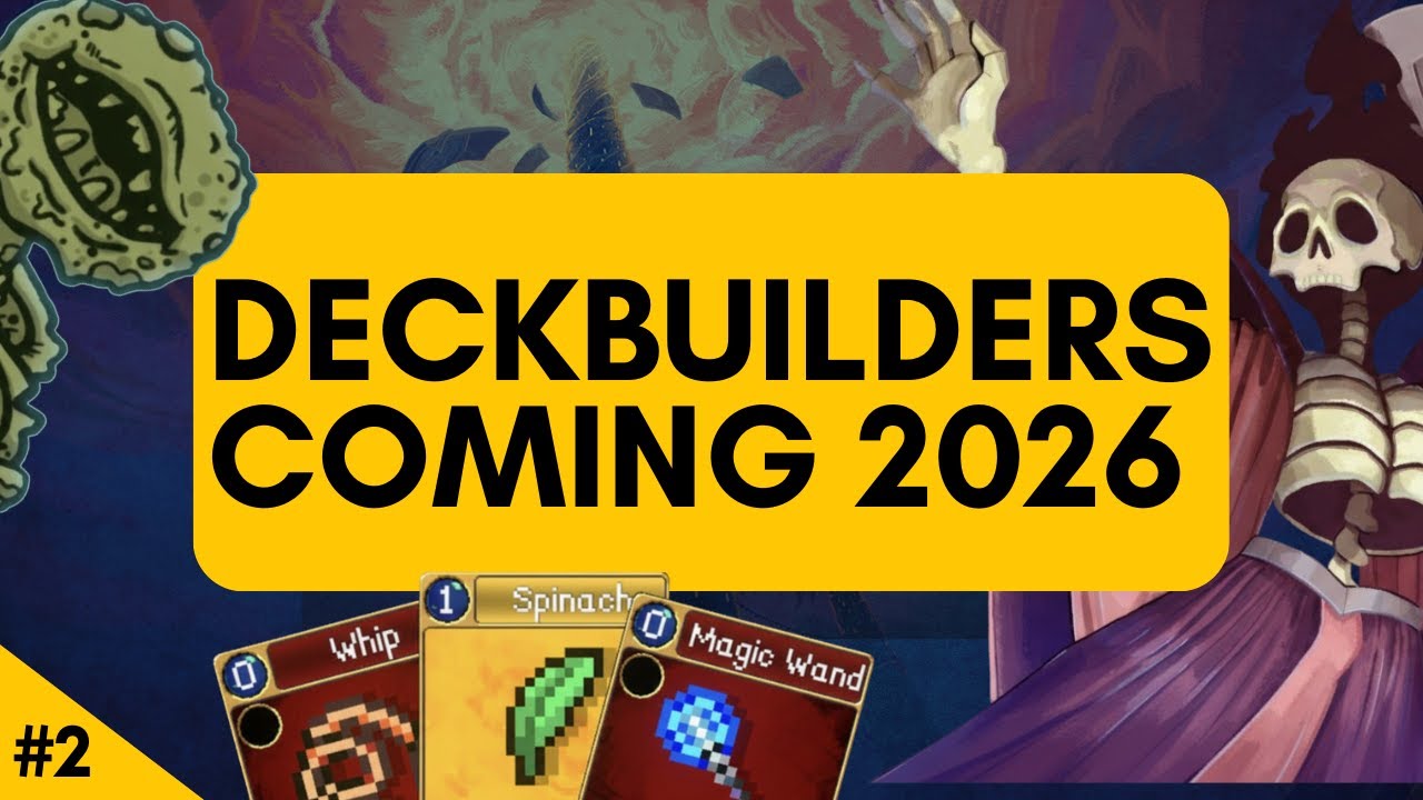 Top 5 Best Upcoming New Roguelike Deckbuilder Games of 2026