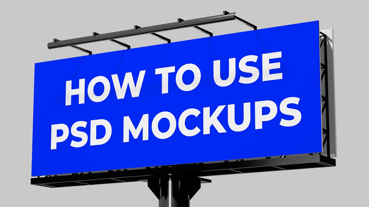 How To Use Mockup Templates In Photoshop (Full Tutorial)