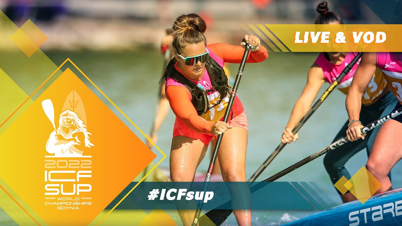 2022 ICF Stand Up Paddling (SUP) World Championships Gdynia Poland / Long distance