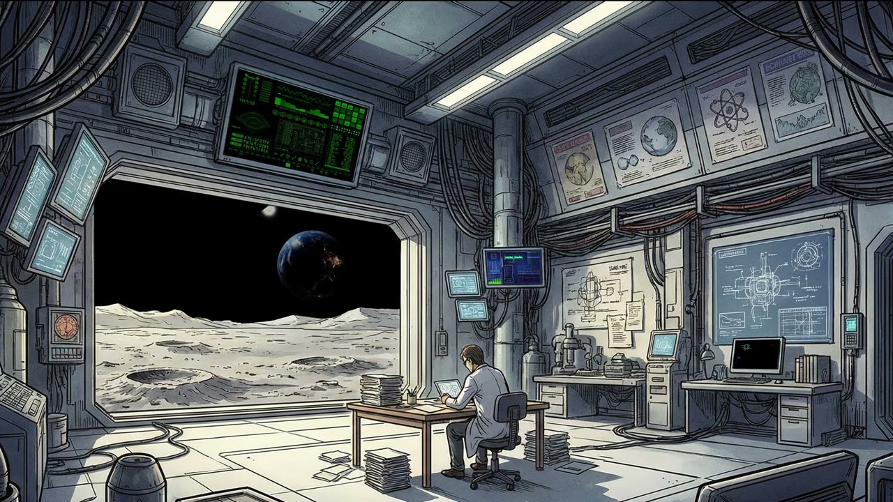 Lunar Research Station: Lofi Study Music