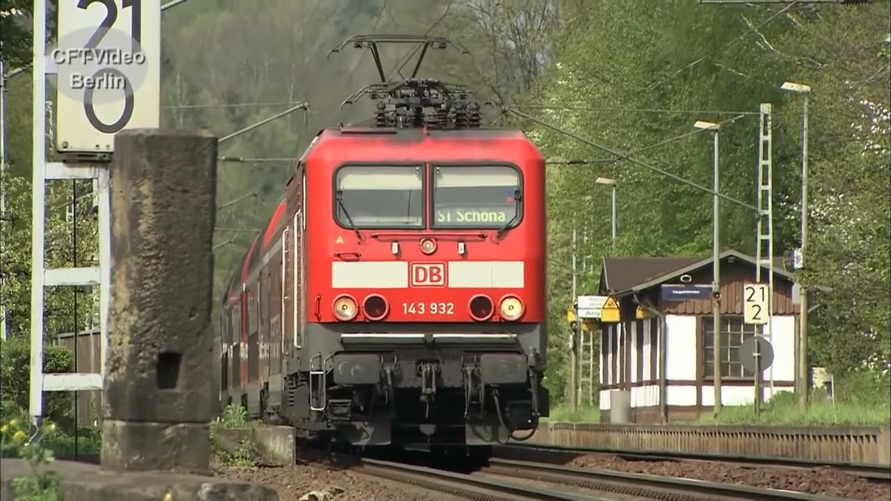 Bunte E-Lok-Vielfalt im Elbtal
