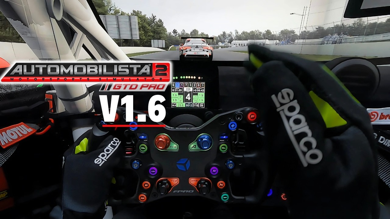 Automobilista 2 v1.6 First IMPRESSIONS GT3s
