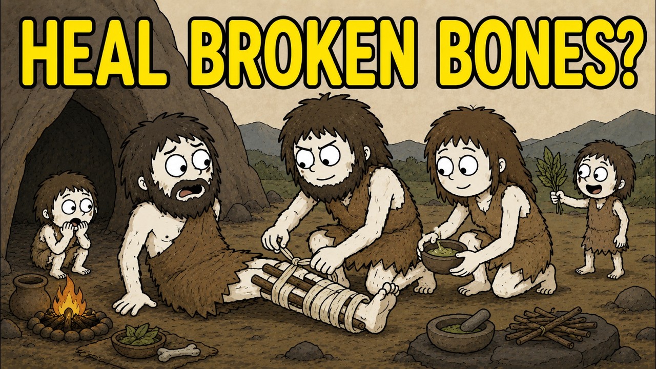 How did Ancient Humans Heal Broken Bones?
