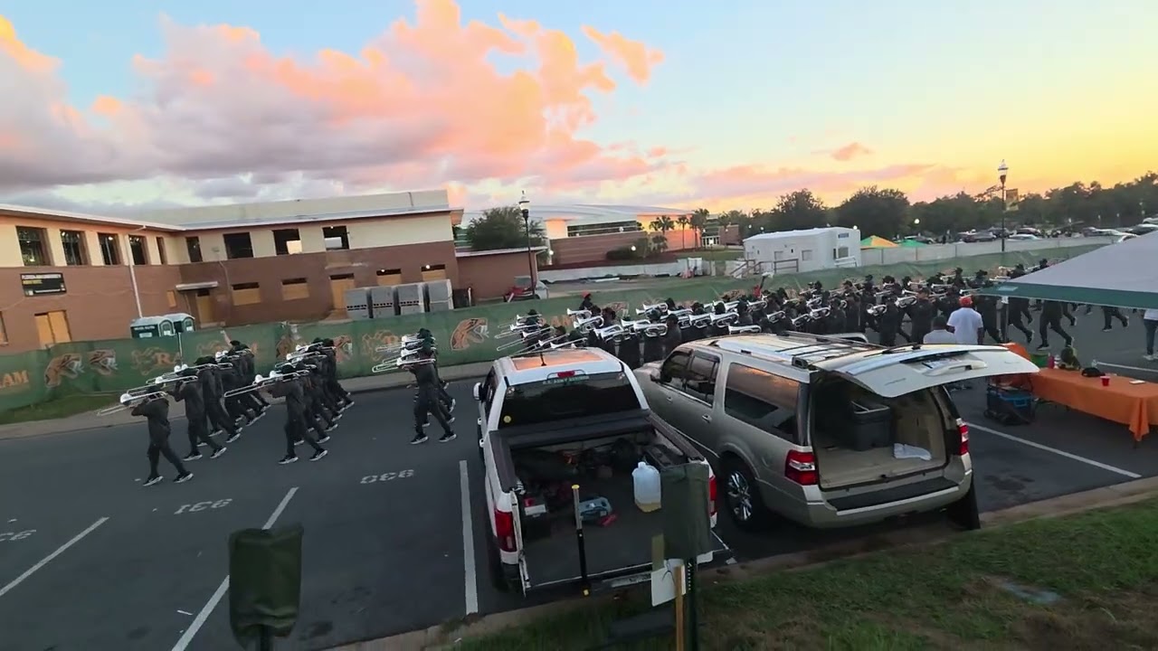 FAMU MARCHING 100 2025  Stadium Exit Alabama St. game