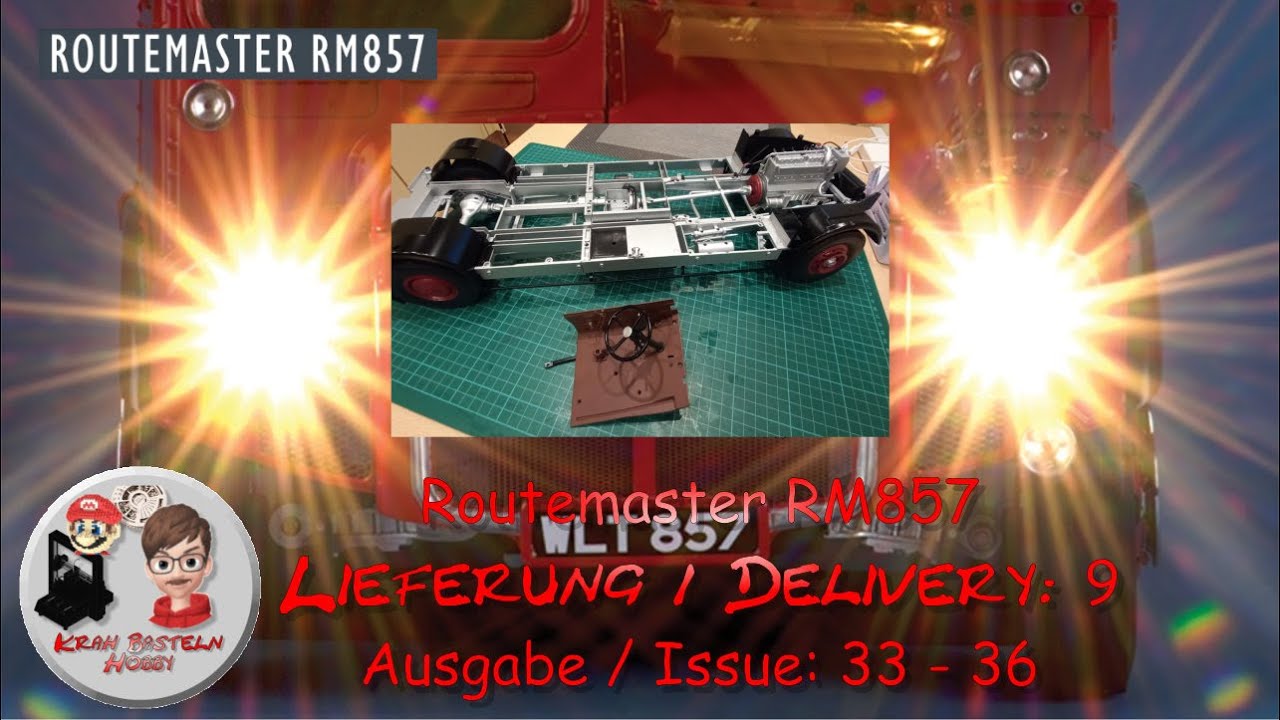 KBH Routemaster RM857 Lieferung / Delivery 9