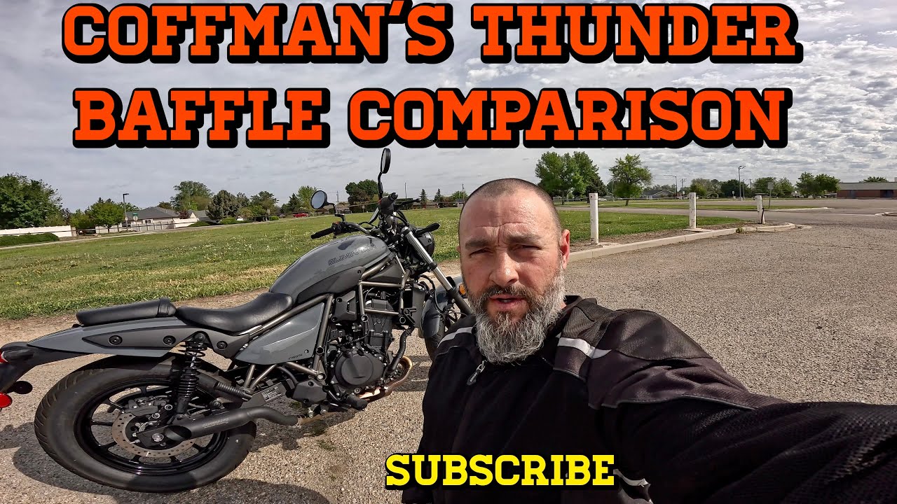 Coffman's Thunder exhaust baffle comparison