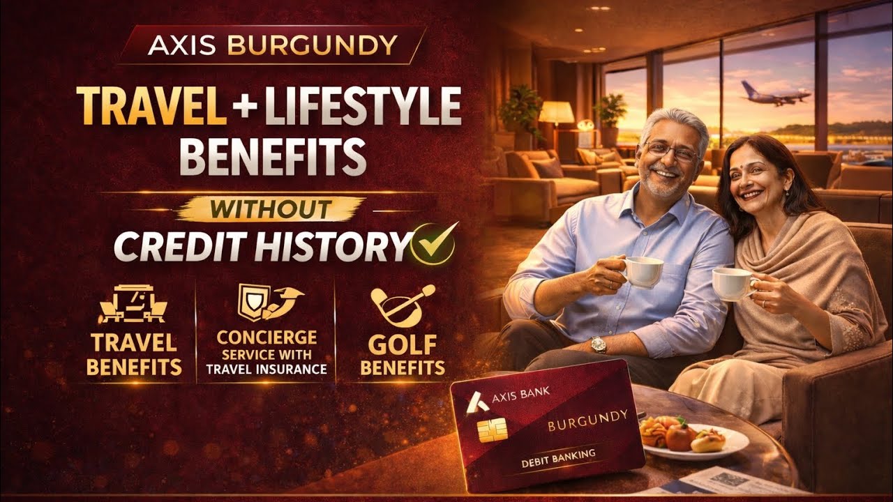 No CIBIL Score? Still Travel Premium with Axis Burgundy Banking