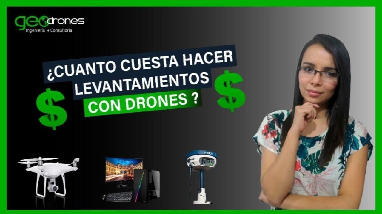 👷‍♂Equipo y sus costos 💲 para hacer levantamientos fotogramétricos con DRONES