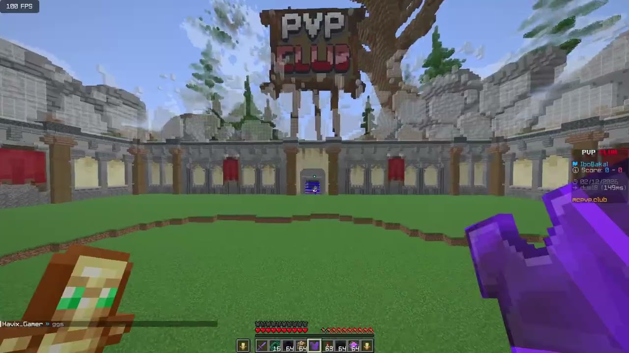 Crystal Pvp Gameplay