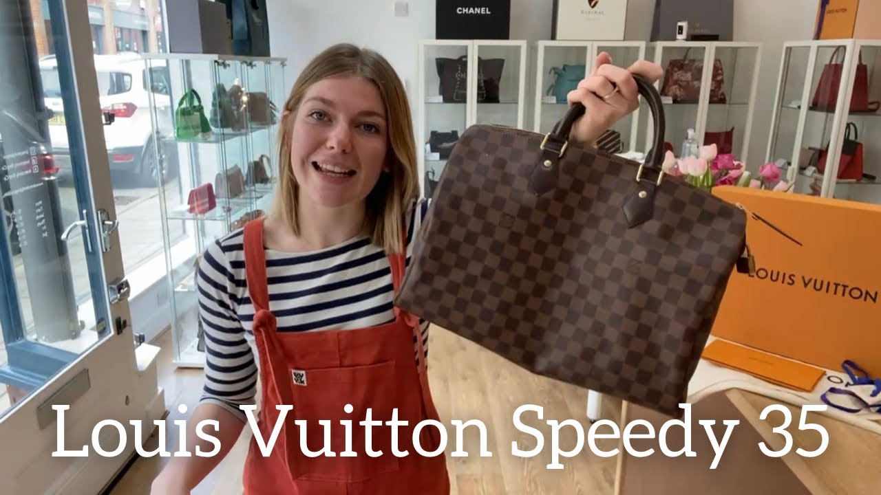 Louis Vuitton Speedy 35 Bag Review