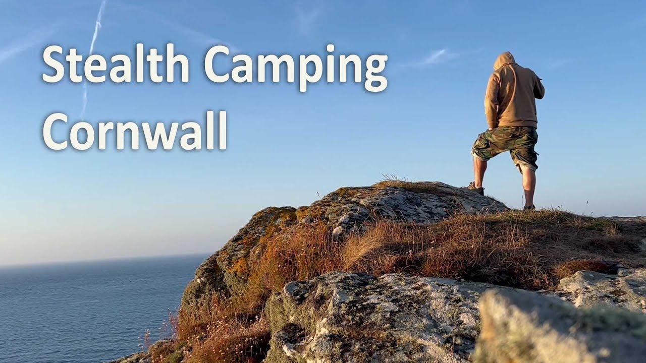 Stealth camping cornwall, on a beautiful day, wild camping