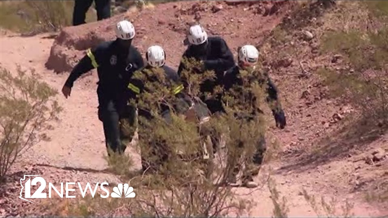 Phoenix Fire talks about hiker safety at South Mountain
