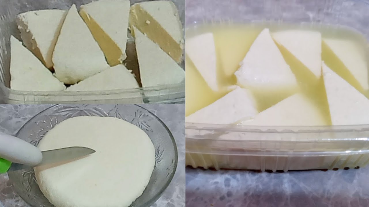 طريقه عمل الجبن بحليب الباودر🧀🧀🧀👌