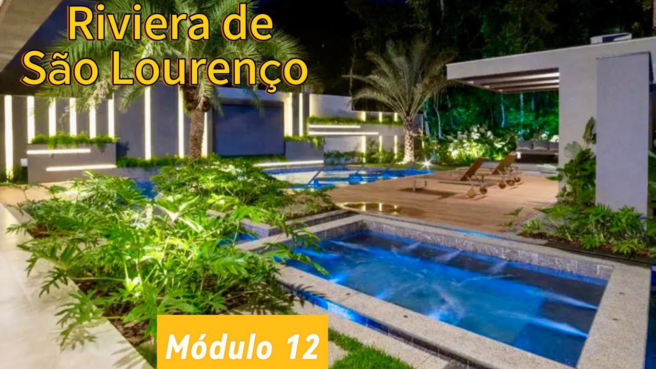 CASA A VENDA NA RIVIERA DE SÃO LOURENÇO COM 7 SUITES PROXIMO AO GOLF