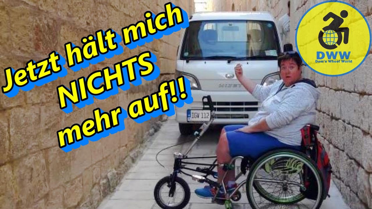 Best OF Rollstuhl Geschichte bis zum einzigartigen Vorsatzrad -Jetzt hält mich nichts mehr auf!DWW33