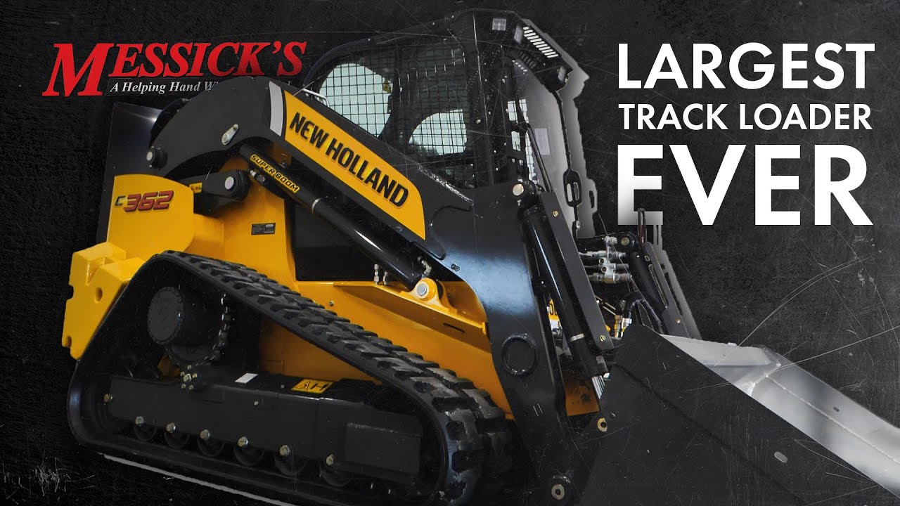 САМЫЙ БОЛЬШОЙ гусеничный погрузчик в истории | New Holland C362