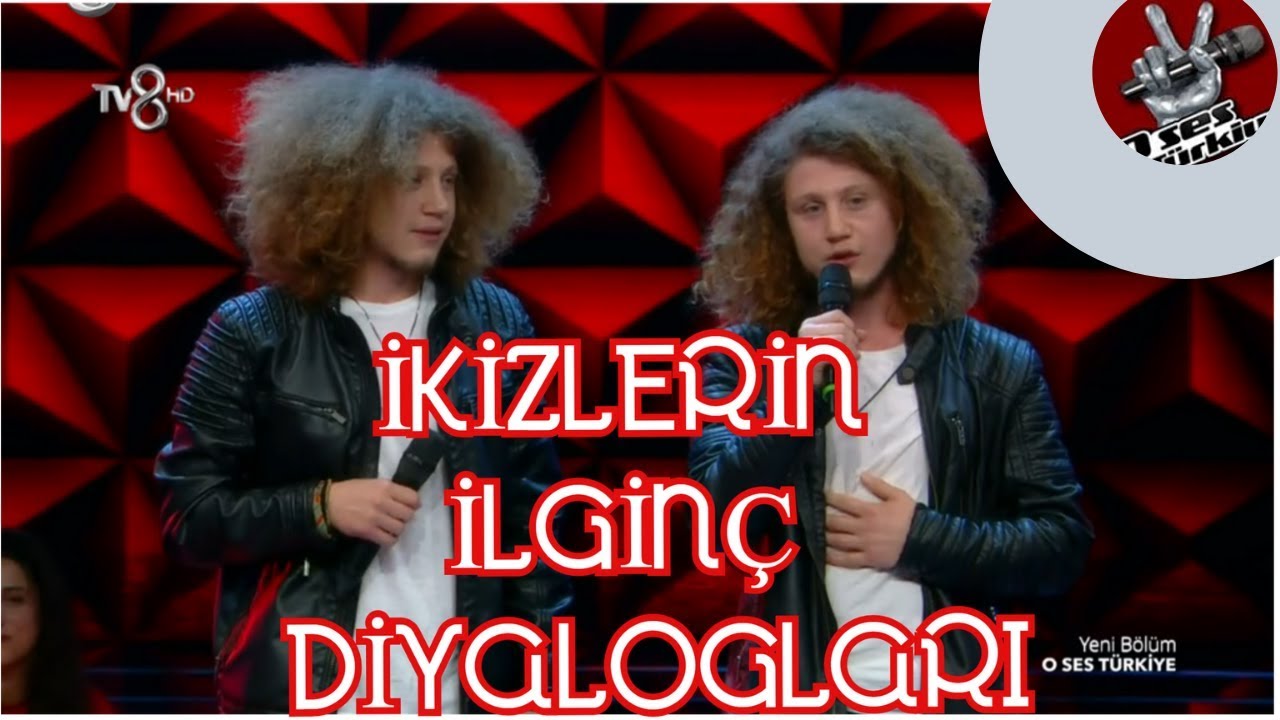 İKİZLER - O SES TÜRKİYE - KOMİK KONUŞMALAR (GÜLMEKTEN ÖLECEKSİNİZ)