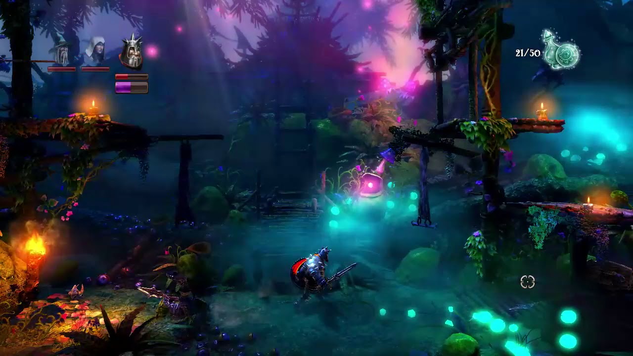 100% Completion - Trine 2: Complete Story - 04 Mosslight Marsh