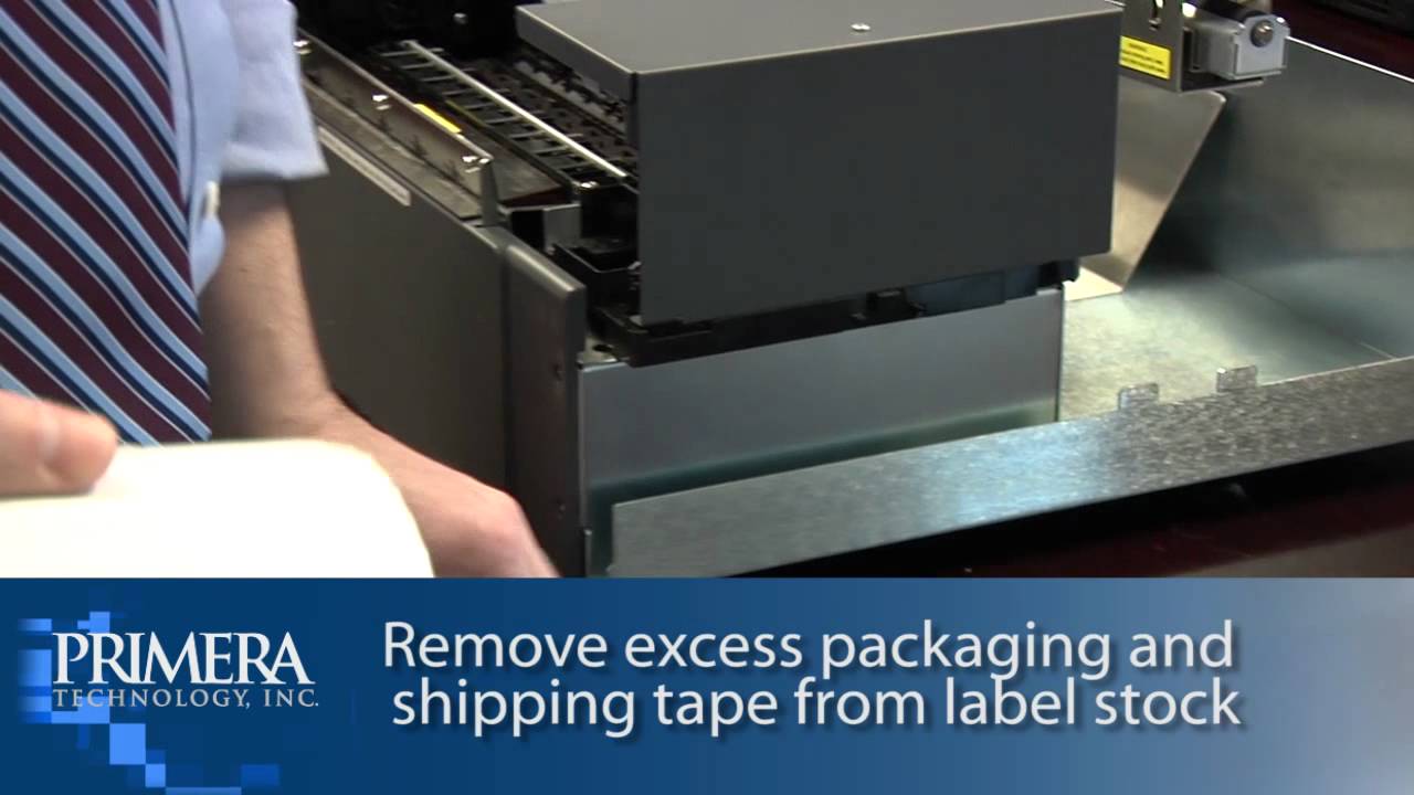 Primera LX900 Round Labels Loading Demo