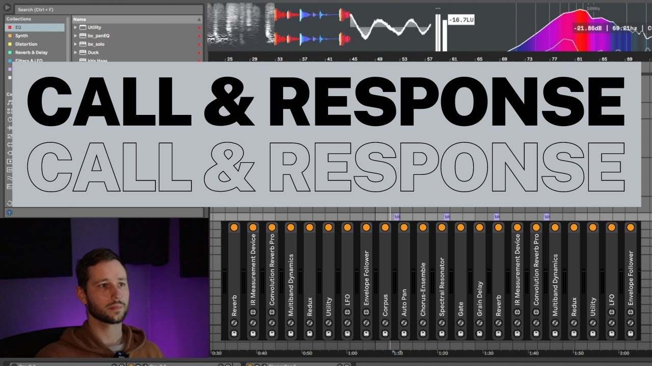 Using Call & Response to write Dnb Basslines.