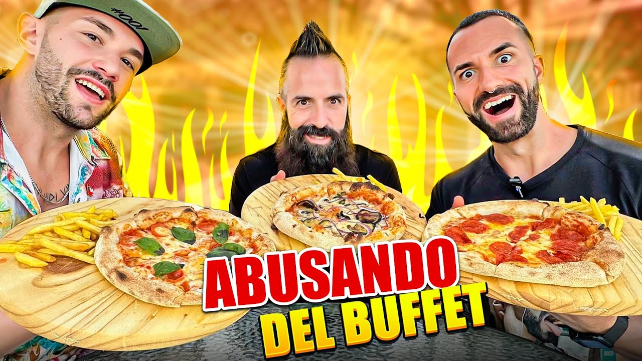 ABUSANDO DEL BUFFET DE PIZZA EN CHILE CON @TanoVillar *¡NO QUEREMOS PATATAS FRITAS!*