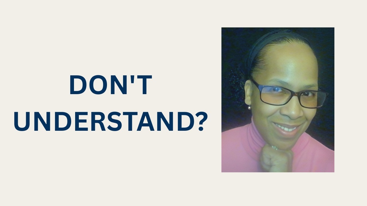 When You Don’t Understand the Question in a Remote Meeting