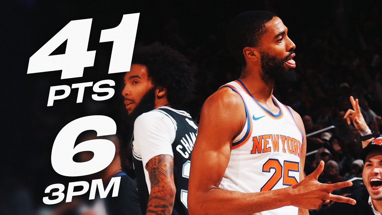 Mikal Bridges DROPS THE 2ND MOST POINTS by a Knick on #NBAXmas! 🎁| December 25, 2024