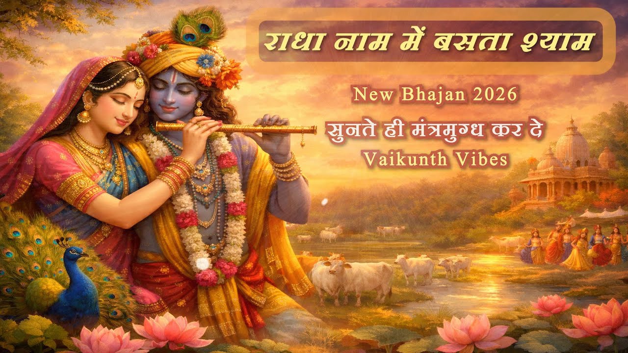 राधा नाम में बसता श्याम I New Bhajan 2026 I Radha Naam Mein Basta Shyam II #bhajan #song #trending