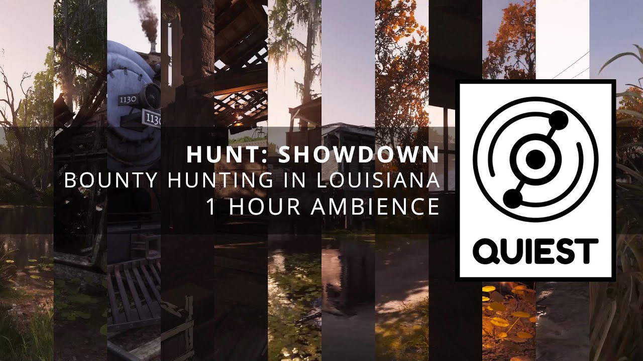 [ Hunt: Showdown ] Bounty Hunting in Louisiana [ 1 Hour Ambience ]