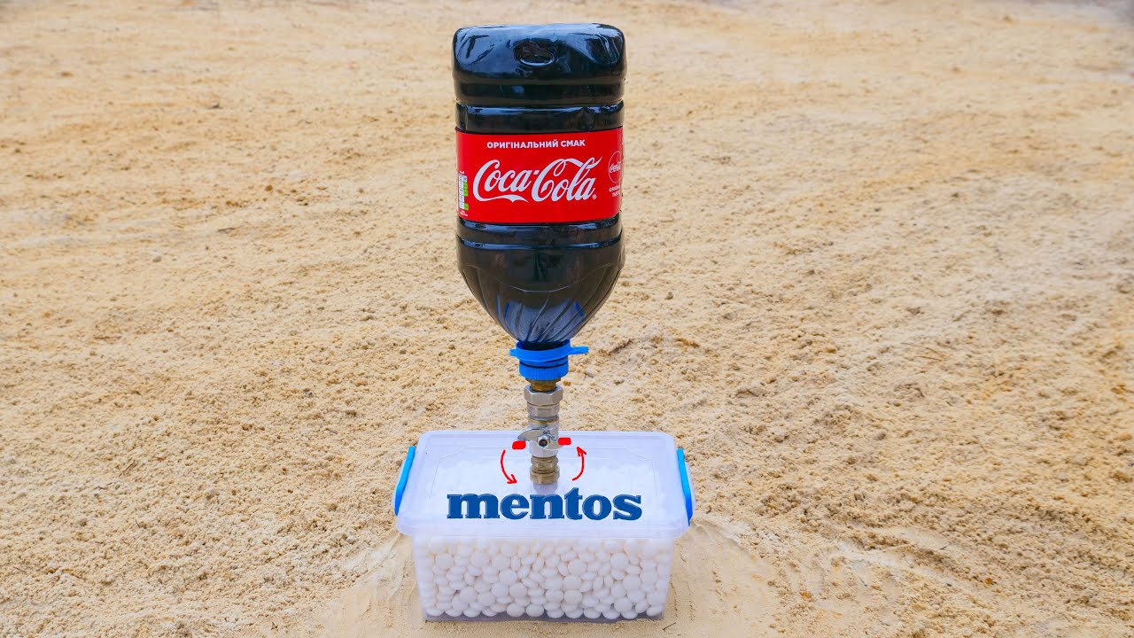 Эксперимент: Coca Cola VS Mentos