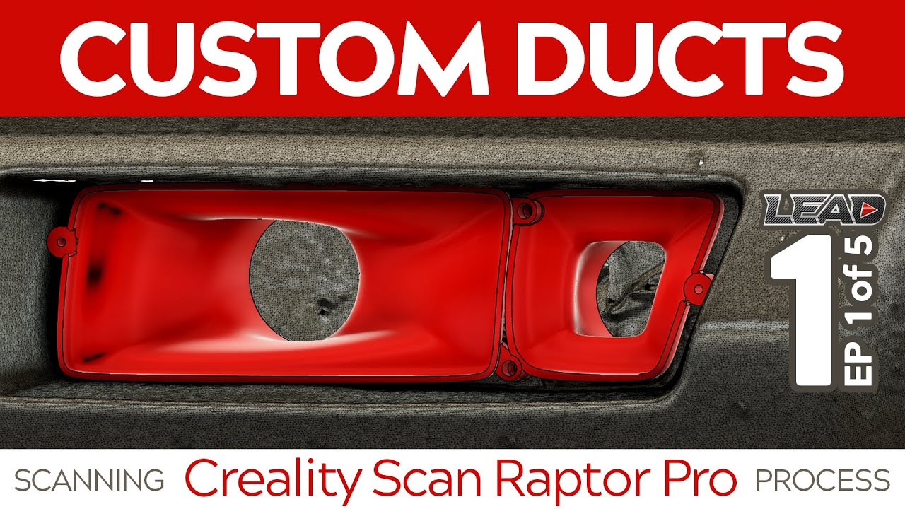 Design Custom Car Parts With 3D Scanning | Ep1| Scanning and Processing #creality3dscanner
