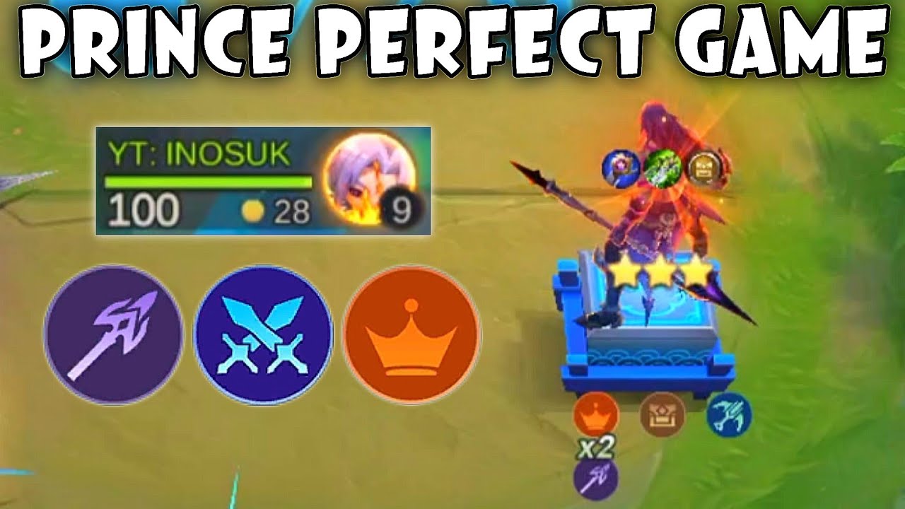 META PRINCE X LANCER ASSASSIN !! PERFECT MATCH !! MAGIC CHESS MOBILE LEGENDS