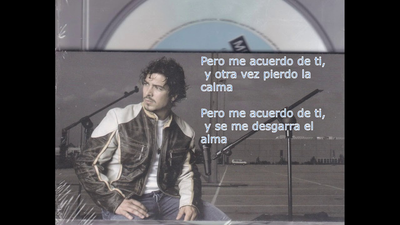 Miguel Nández - Pero me acuerdo de tí Karaoke