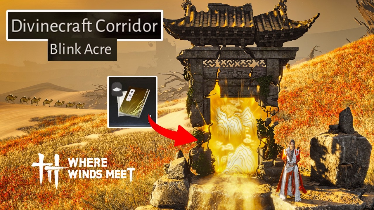 How to Solve Blink Acre Divinecraft Corridor | Where Winds Meet