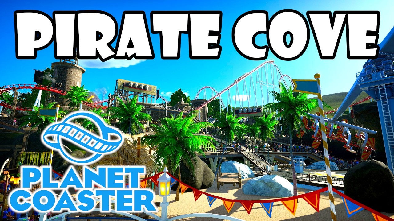 PLANET COASTER Career Mode - Pirate Cove