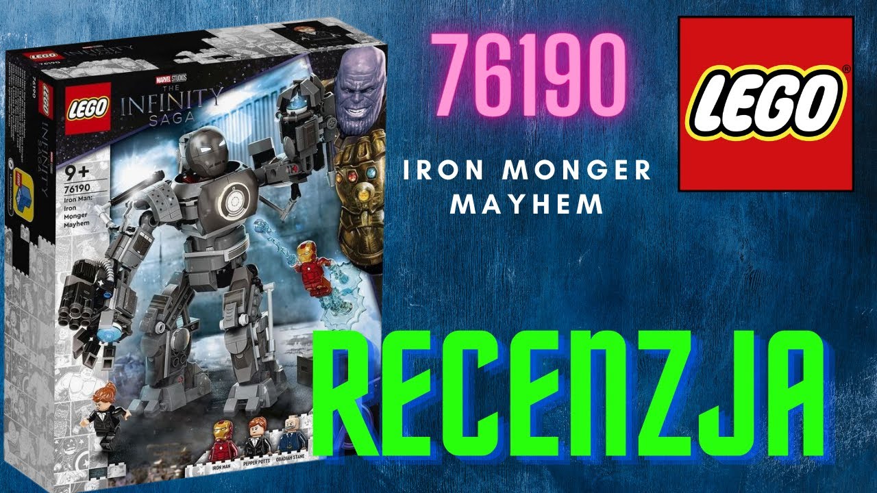 LEGO INFINITY SAGA 76190 IRON MONGER MAYHEM - RECENZJA