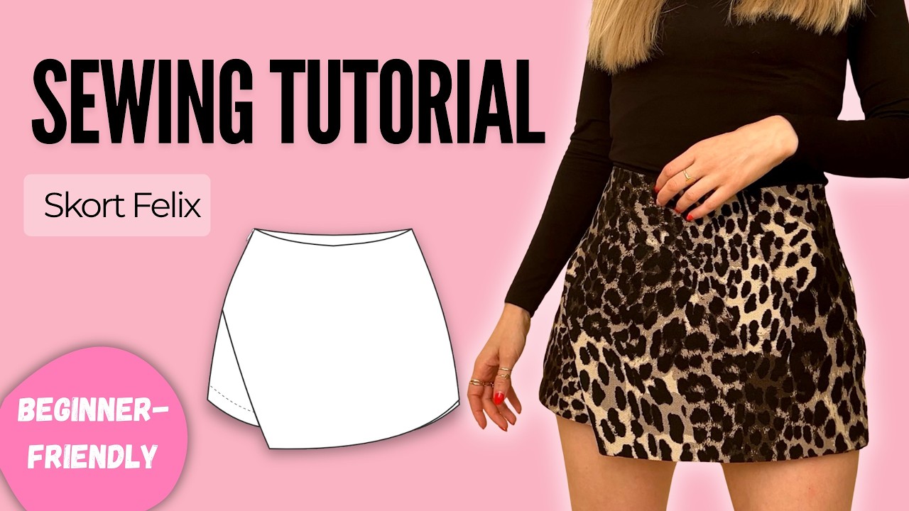 DIY Skort / Skort Felix sewing tutorial - step-by-step!