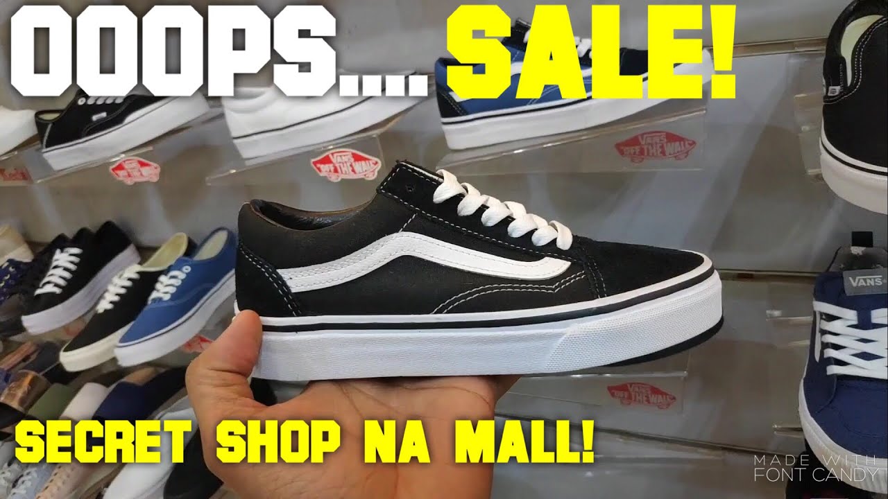 MALL NA LAGING SALE ANG SAPATOS | Saan?