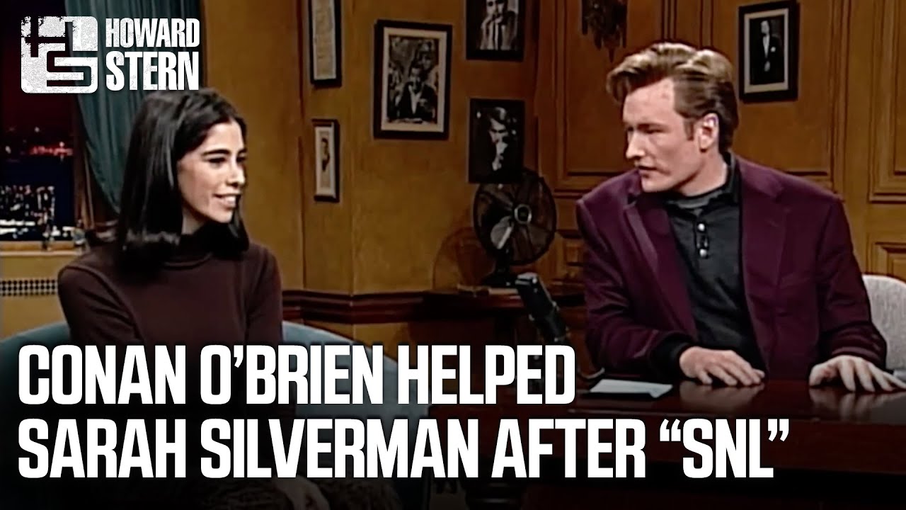 Sarah Silverman Got Help From Conan O’Brien After Getting Fired at “SNL”