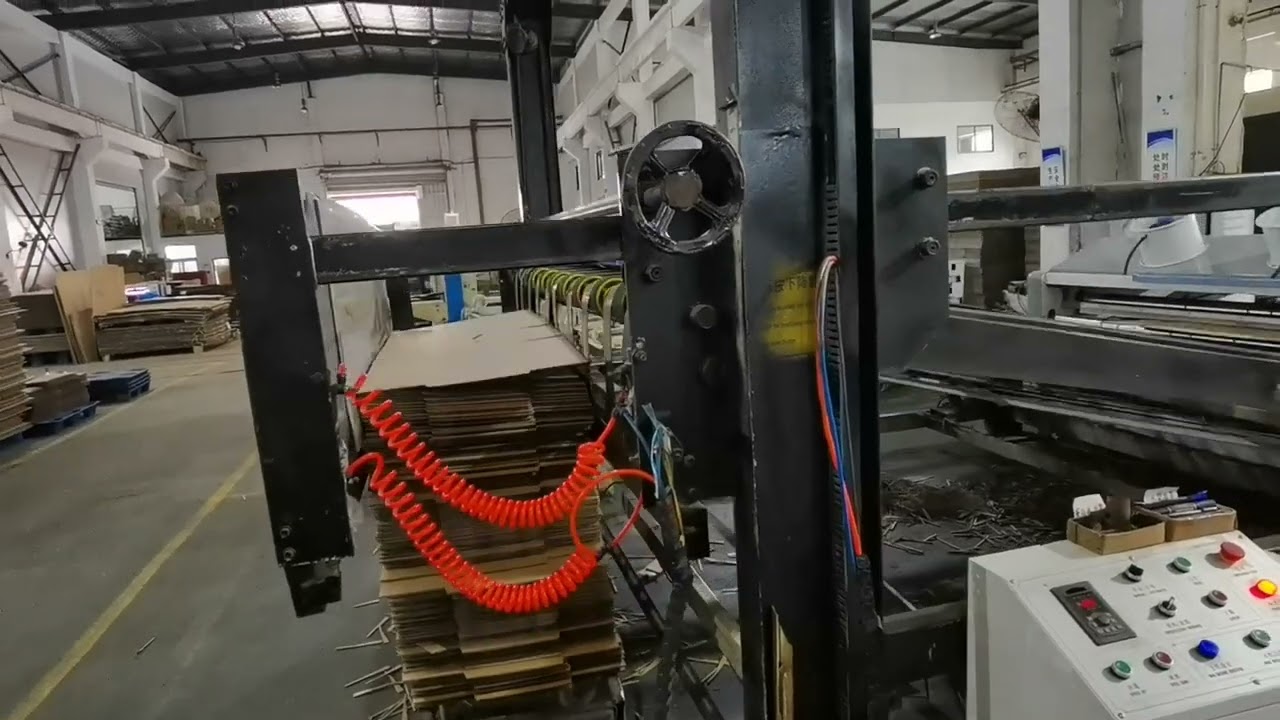 ❗ ❗ 4 Color Packing Slotting Die Cutting Stacking Machine