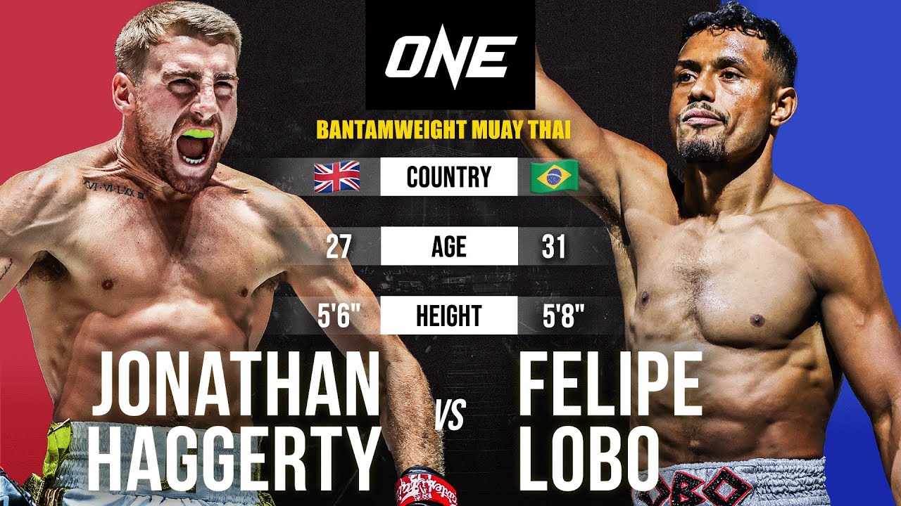 When Pressure STRIKES BACK 🥊 💥 Jonathan Haggerty vs. Felipe Lobo | Muay Thai Full Fight