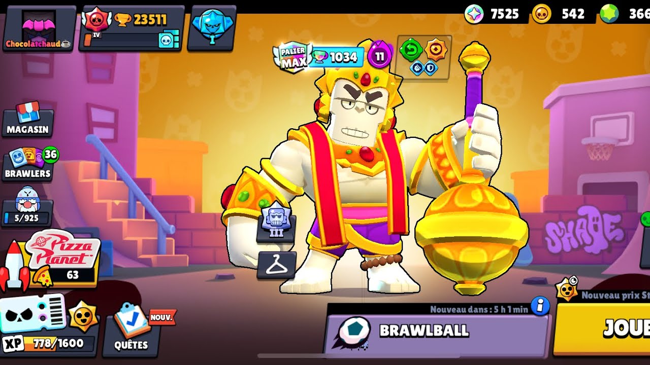 Présentation de mon casier Brawl star(175 skins) en Asmr 🙂☺️