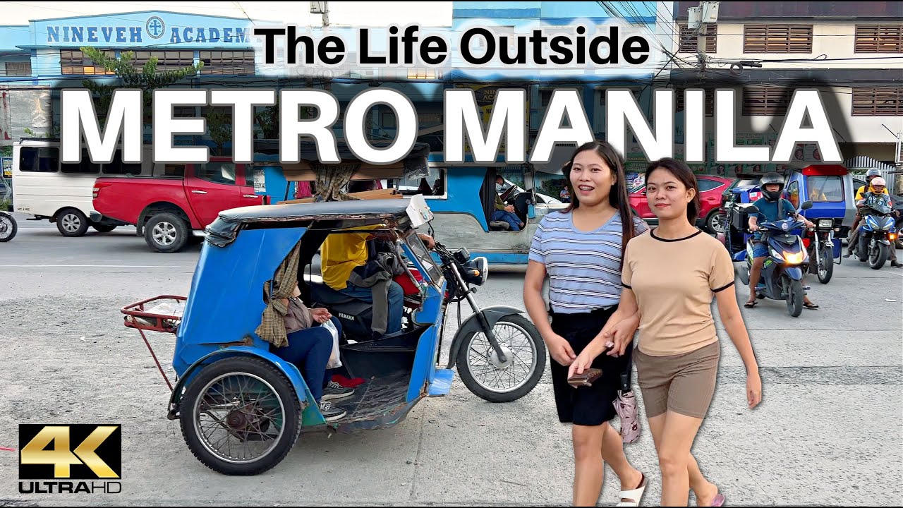 Sauntering the Real Philippines in General Trias Cavite [4K]