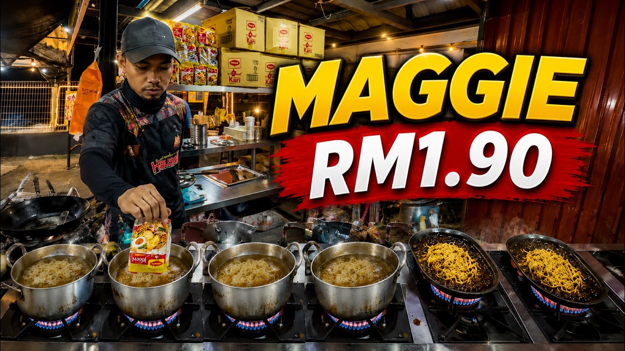 HABIS SETIAP HARI SAMPAI TAK CUKUP GARA GARA JUAL MAGGIE RM1.90